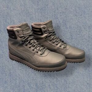 Puma Desierto V2 Puretex Gray Men’s Water-Resistant Boots - Size 10.5